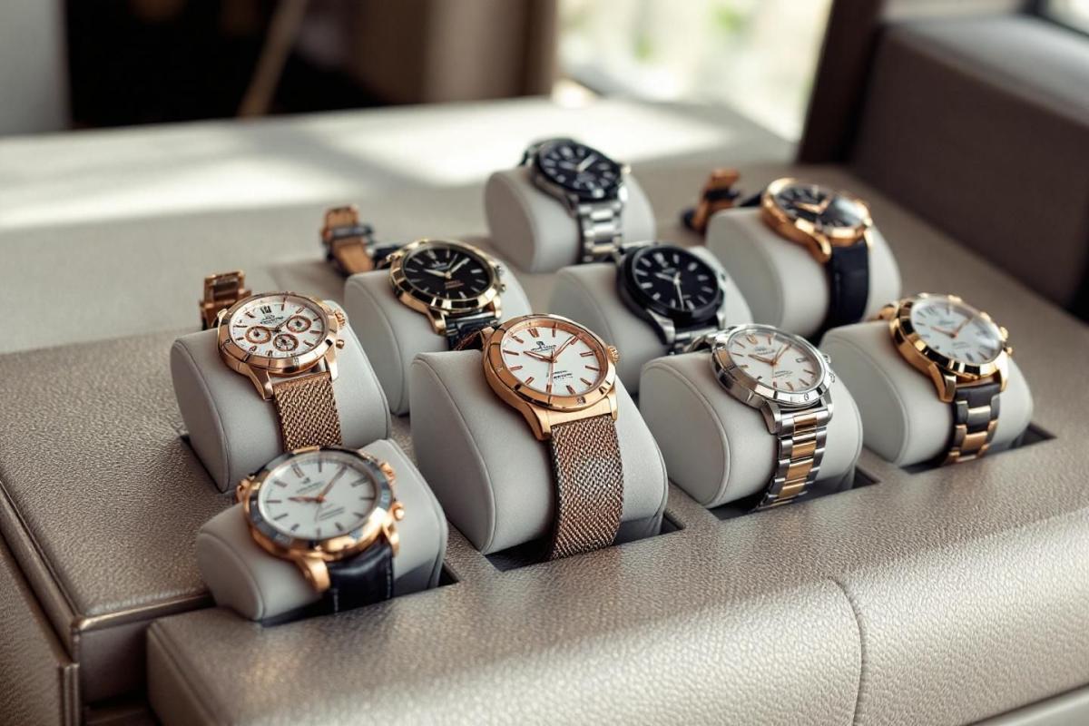 Les 10 plus grandes marques horlogères en 2025 : actualités du secteur