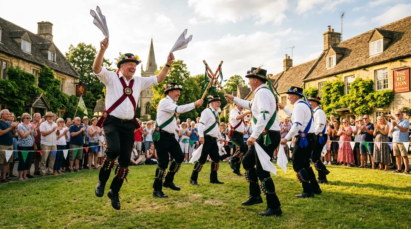 Les Thaxted Morris Men : la danse comme antidote à la masculinité toxique