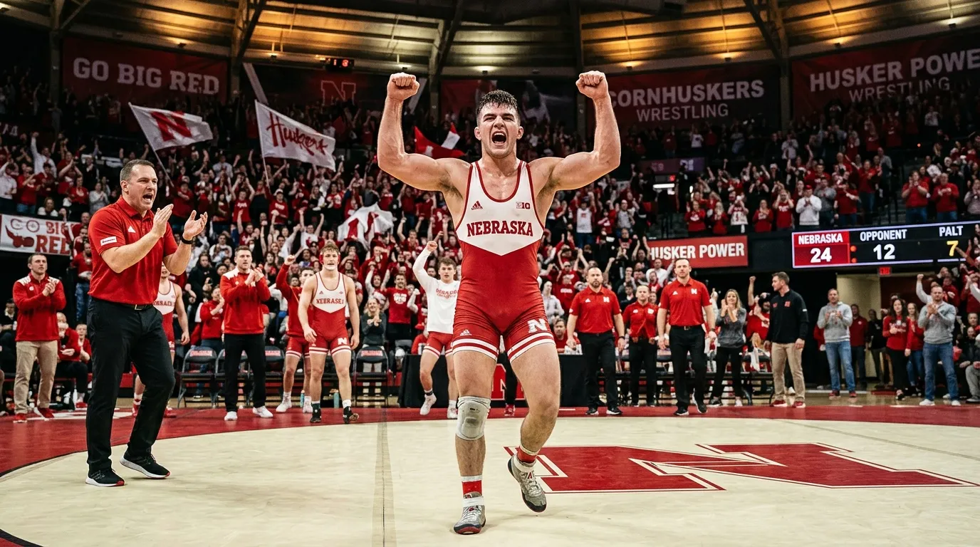 La lutte du Nebraska sécurise un engagement tardif dans sa classe de recrutement 2026