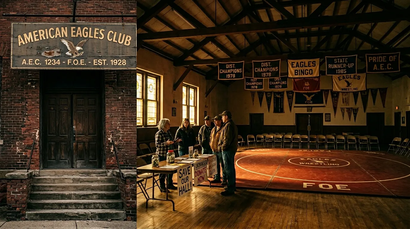 GoFundMe lancé pour le Berwyn Eagles Club après la perte d'événements de lutte