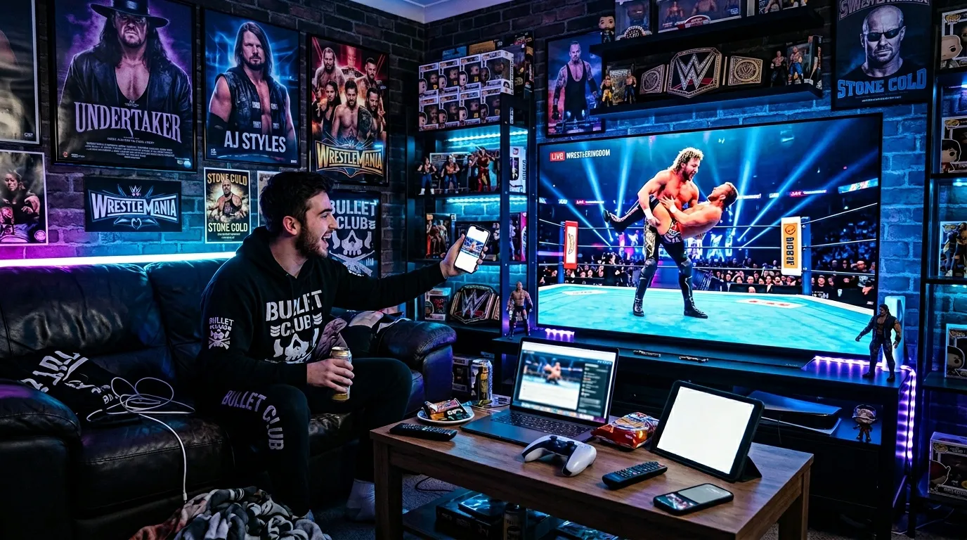 Les meilleures plateformes pour suivre le catch en ligne