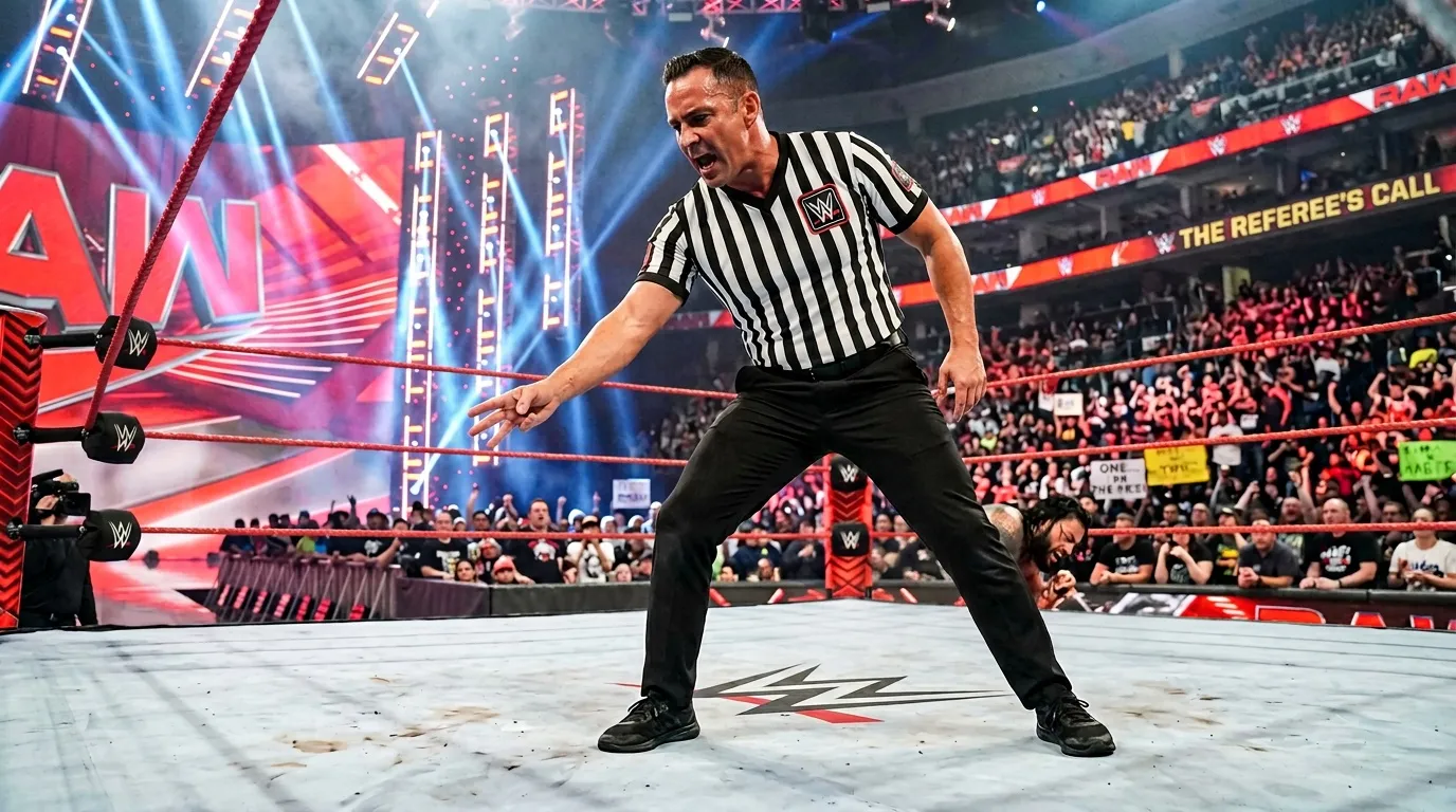 Arbitre WWE : rôle, fonctionnement et liste complète