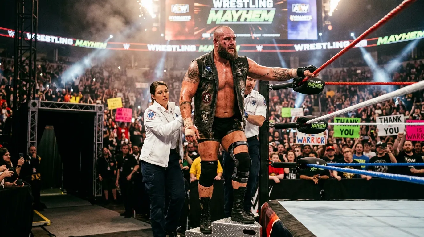 Kevin Owens retiré d'une apparition mondiale de la WWE