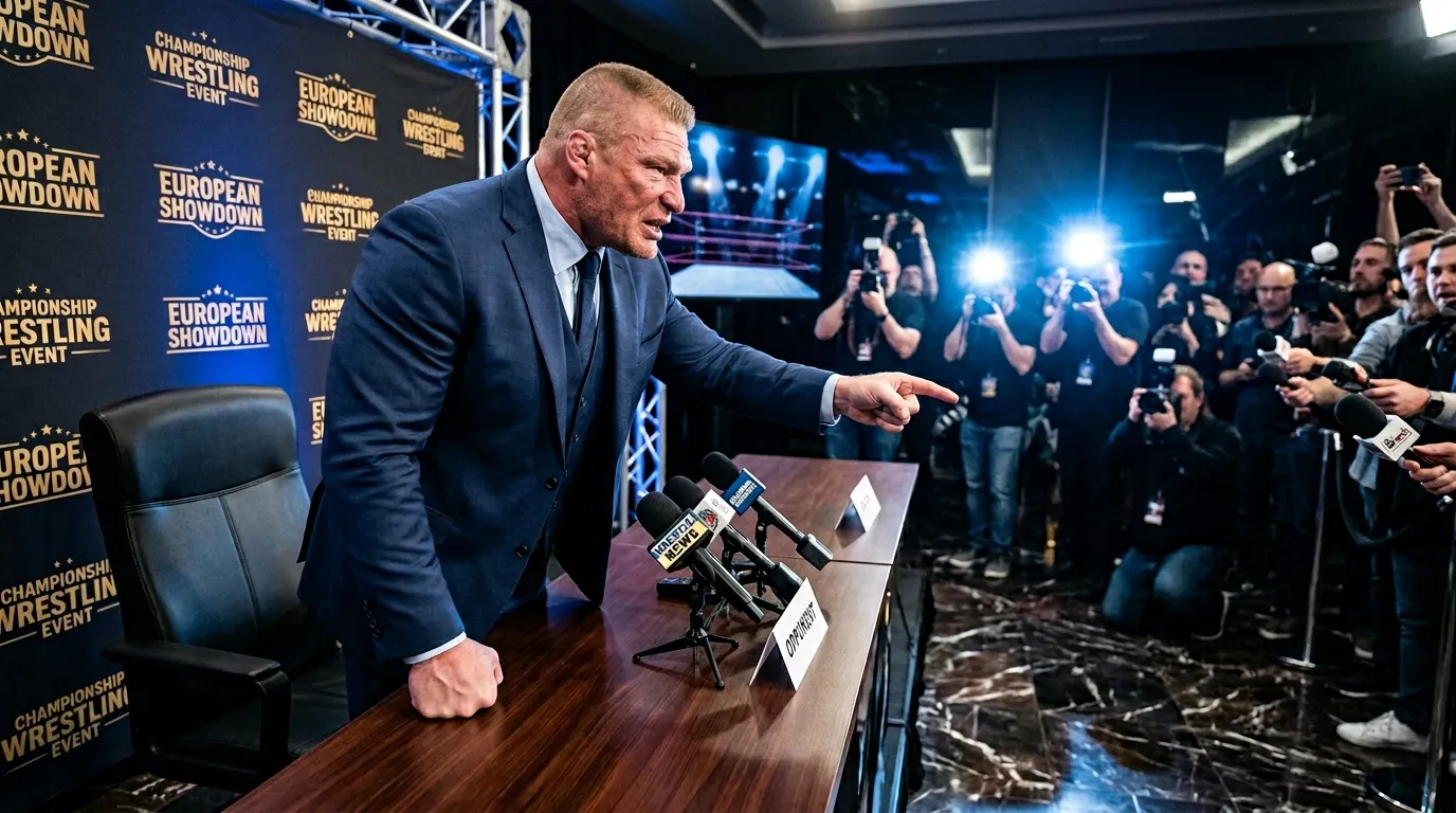 Gunther accuse Seth Rollins d'esquiver avant leur match à WrestleMania