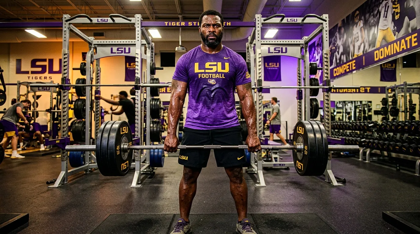 Comment le coach de force de LSU est devenu un modèle de détermination