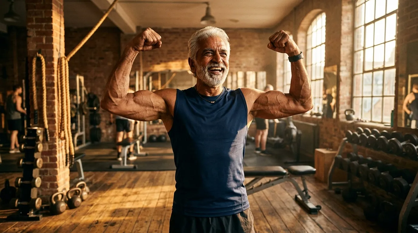Sham Kaushal, père de Vicky, à 70 ans défie l'âge avec sa force