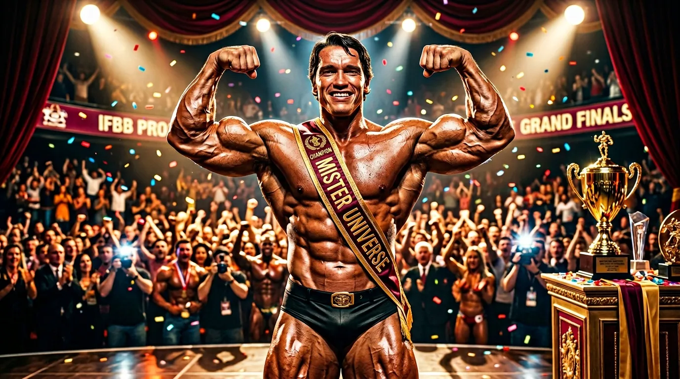 Le fils d'Arnold Schwarzenegger devient champion de culturisme