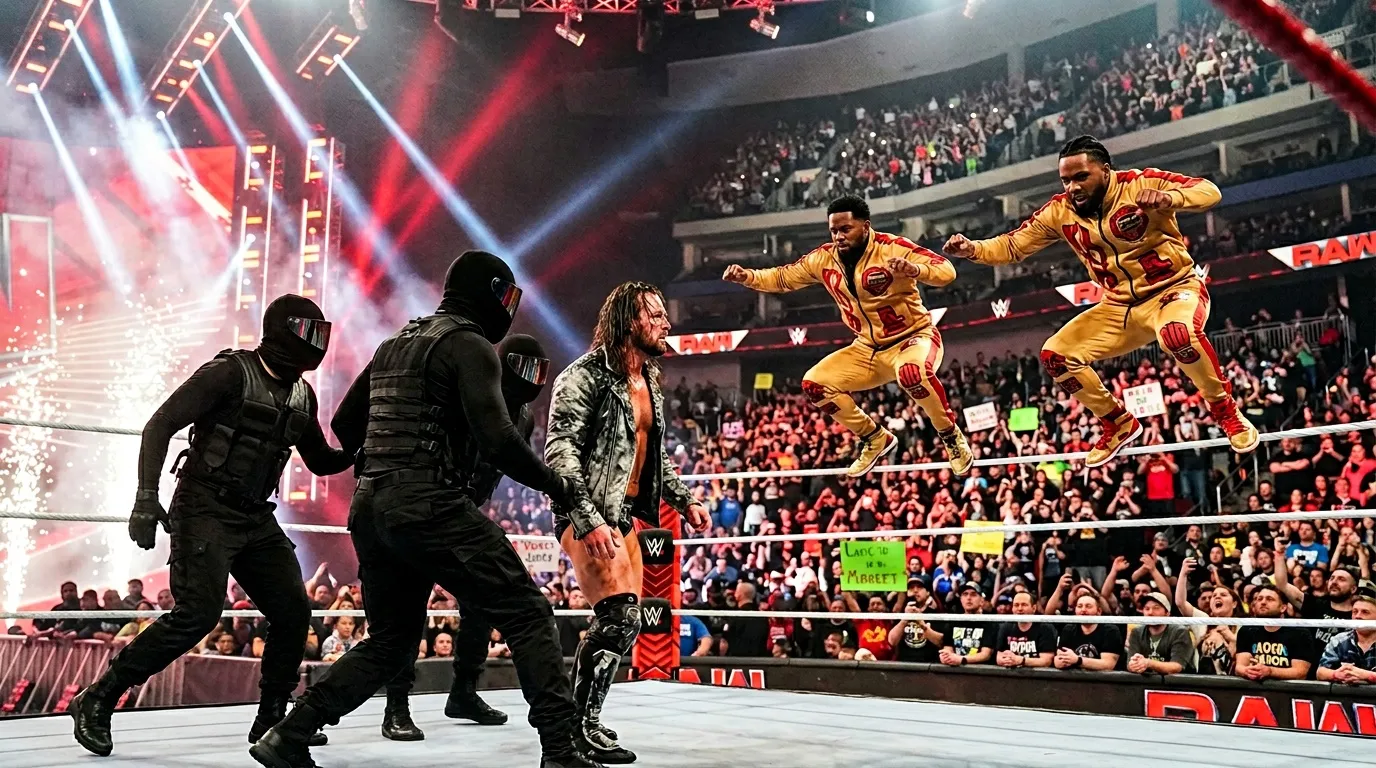 The Street Profits reviennent à WWE Raw pour aider Seth Rollins contre The Vision
