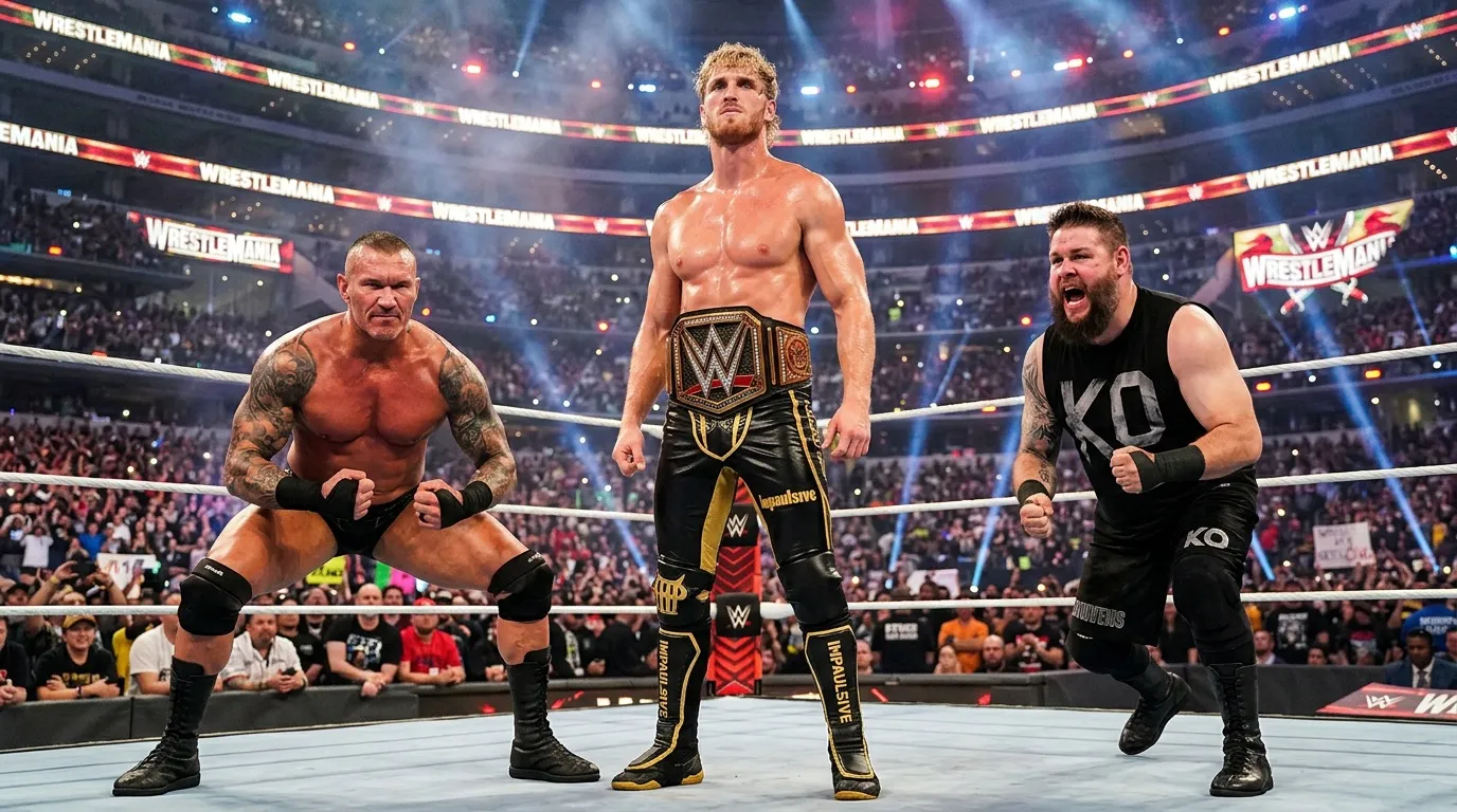 Logan Paul défend le titre américain face à Randy Orton et Kevin Owens