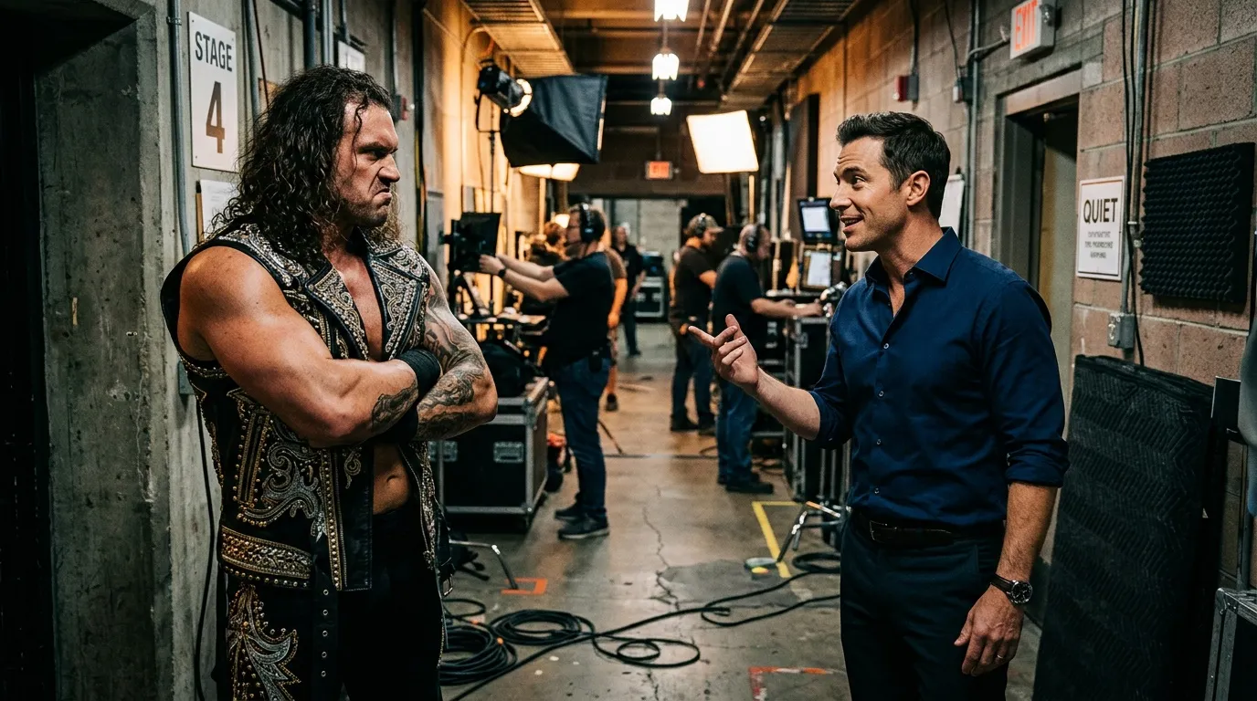 Révélation : la confrontation entre Kyle Brandt et Seth Rollins était mise en scène
