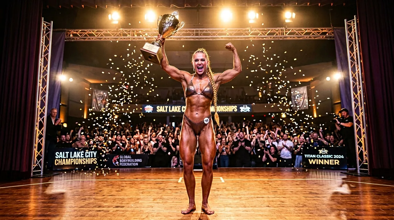 Elizabeth Smart remporte le premier prix au concours de musculation de Salt Lake City