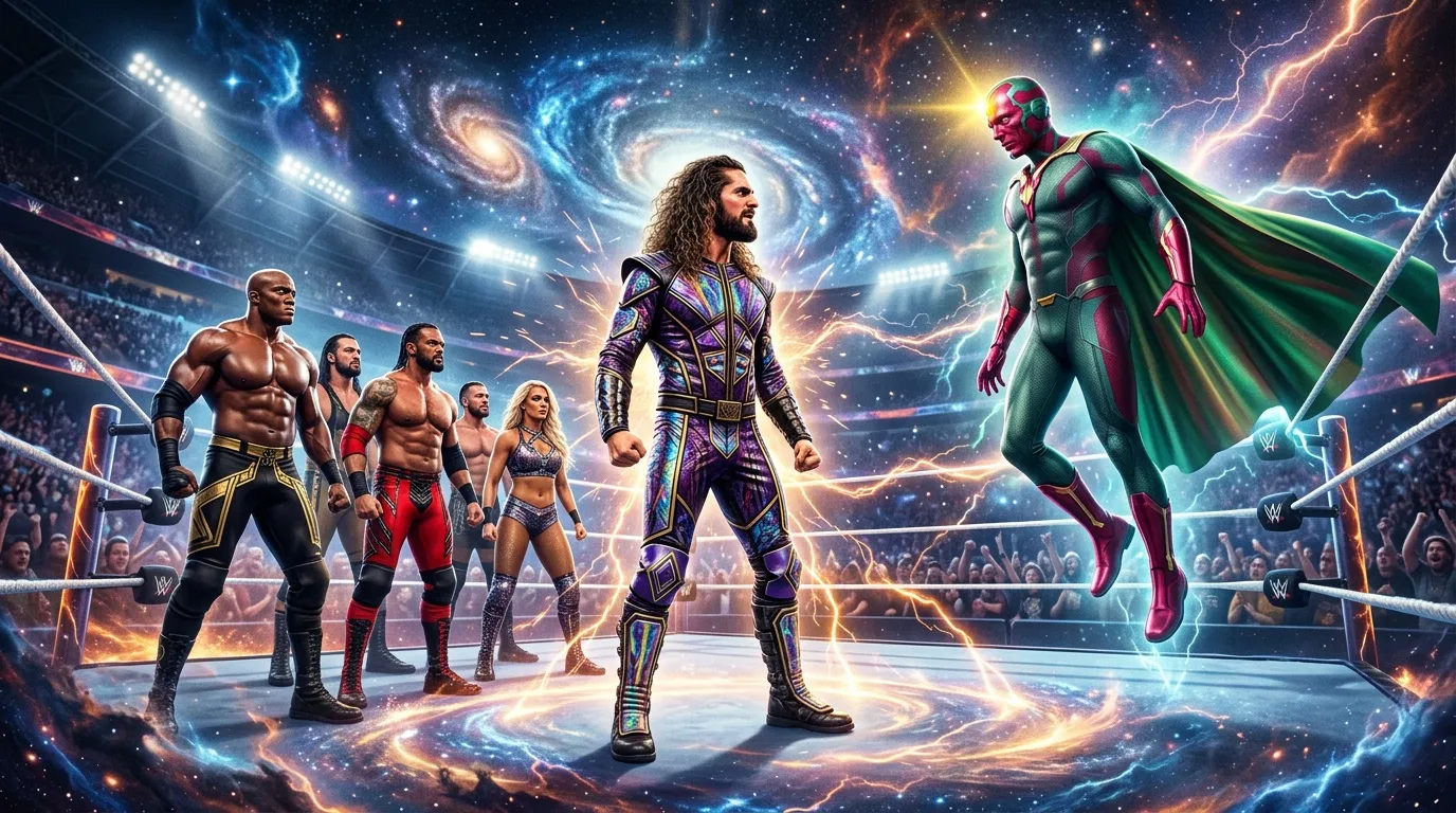 Seth Rollins et les WWE Stars face à Vision