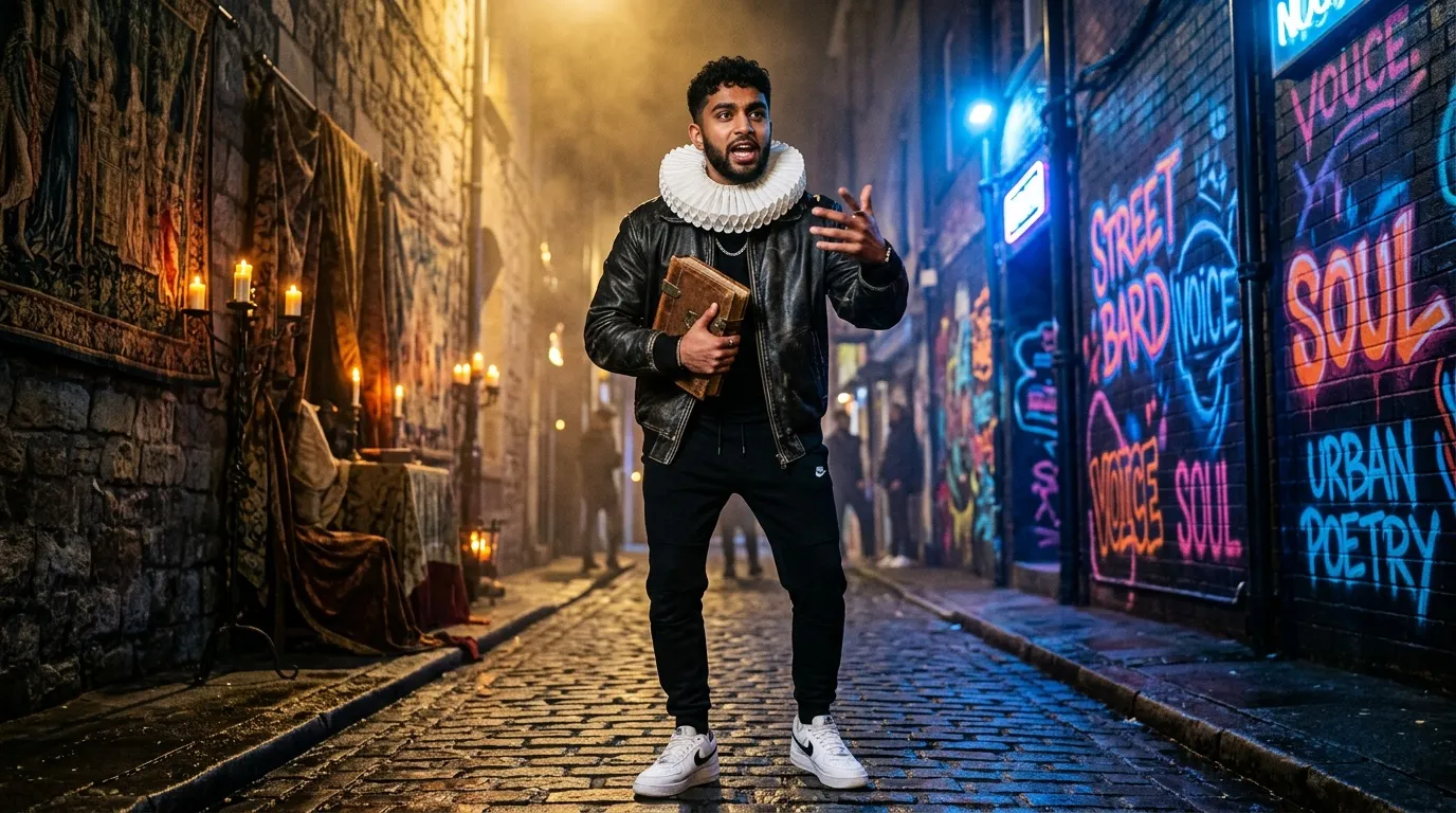 Sufiyaan Salam : Shakespeare, rap et masculinité