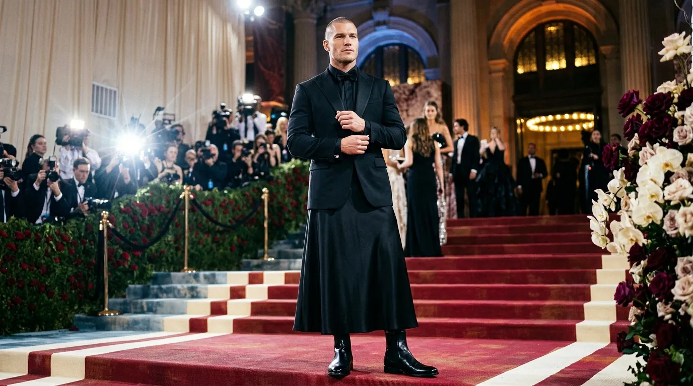Dwayne Johnson : la jupe au Met Gala, symbole de masculinité