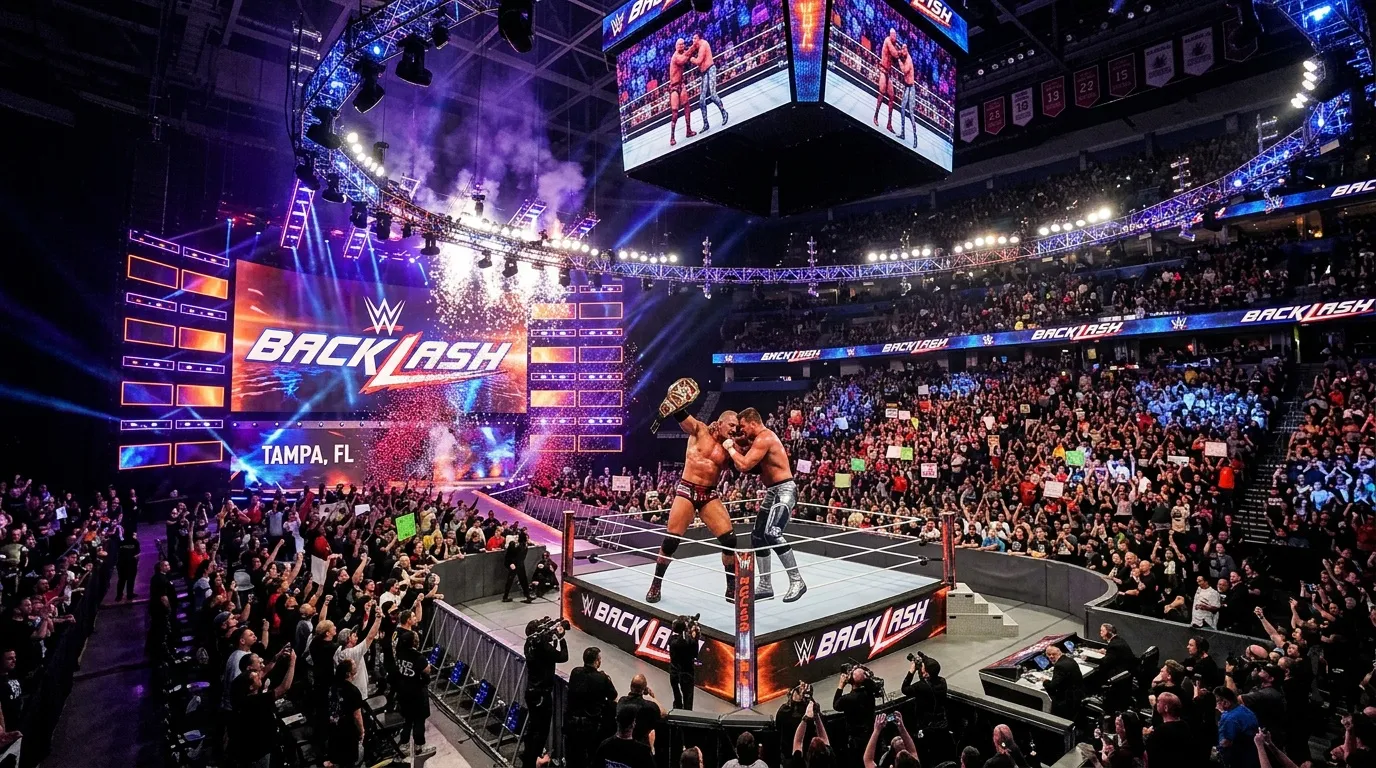 WWE Backlash Tampa : horaires et carte complète