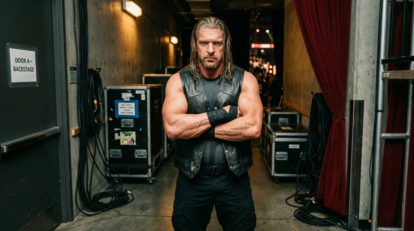 Triple H : vidéo backstage inédite avant WWE Backlash