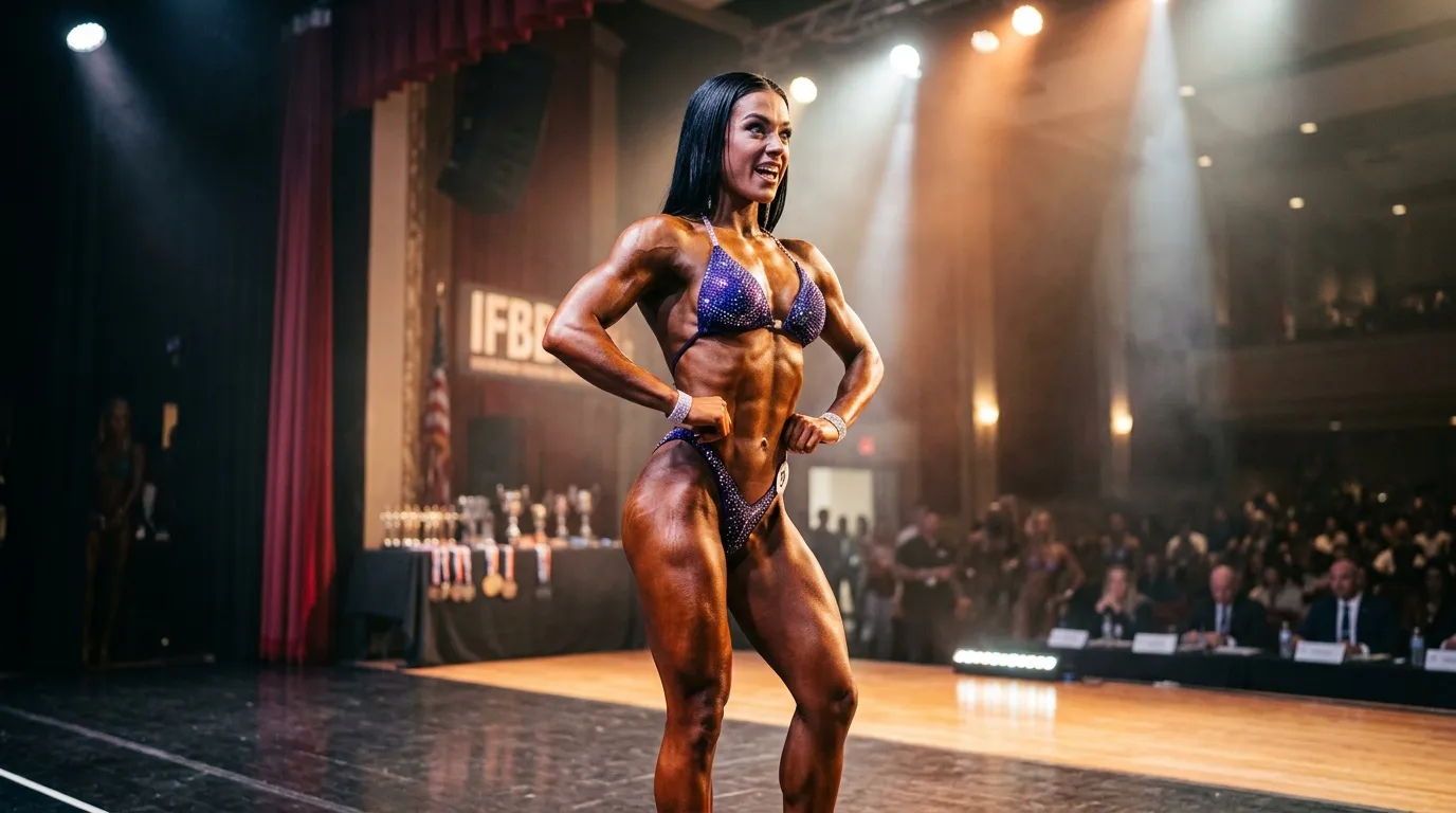 Tory Ferlo en compétition : son premier défi bodybuilding