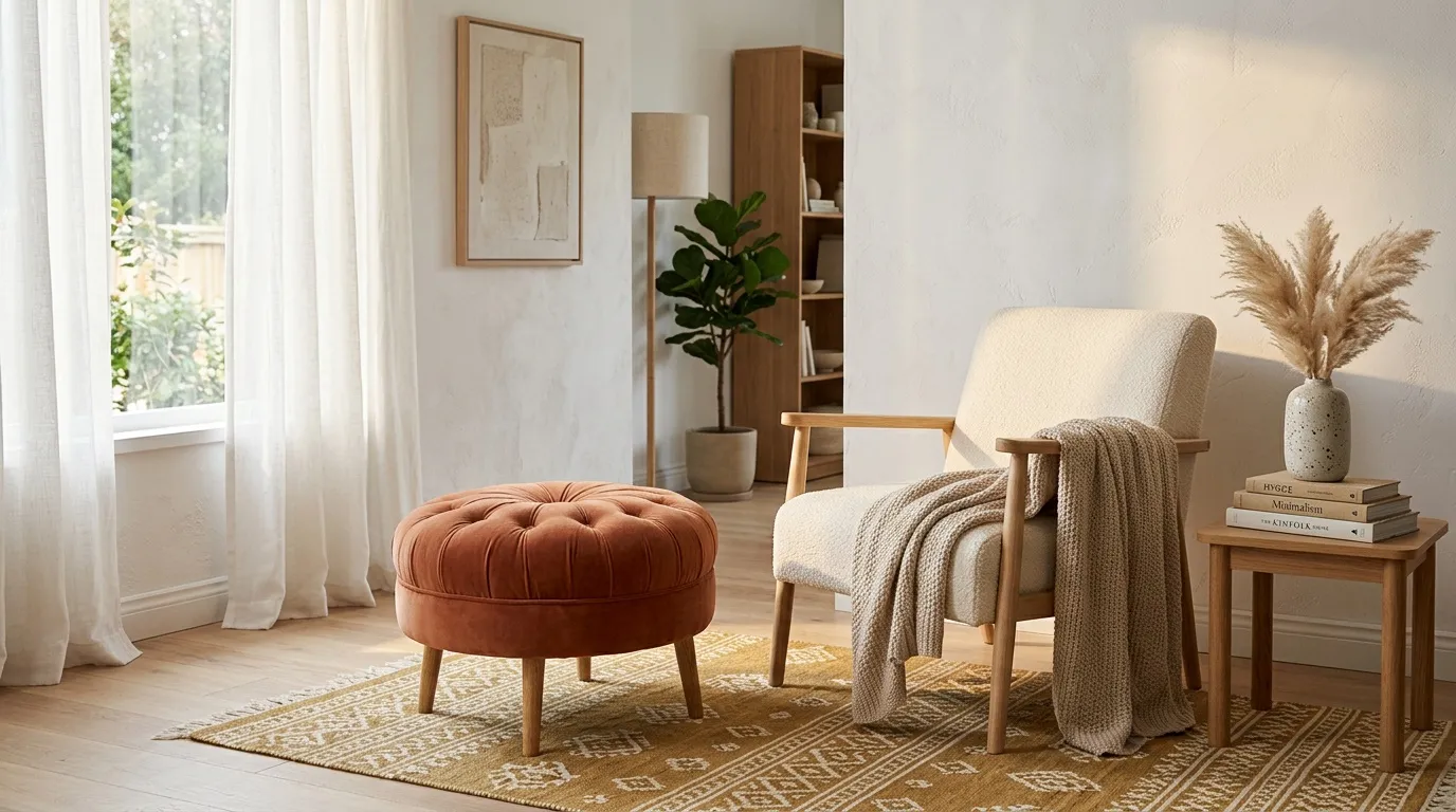 Pouf vs fauteuil : le confort malin pour petit espace