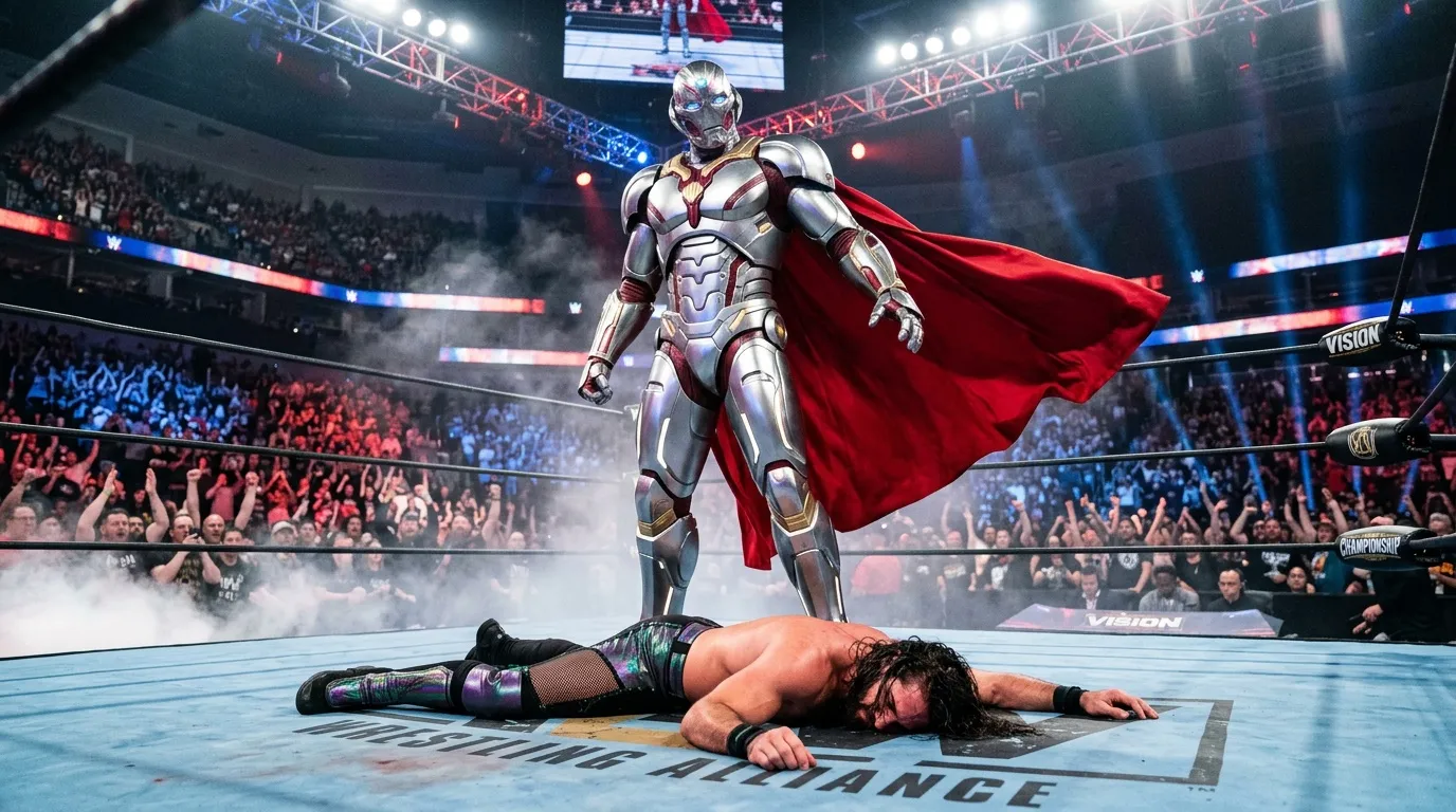Raw results : The Vision écrase Seth Rollins