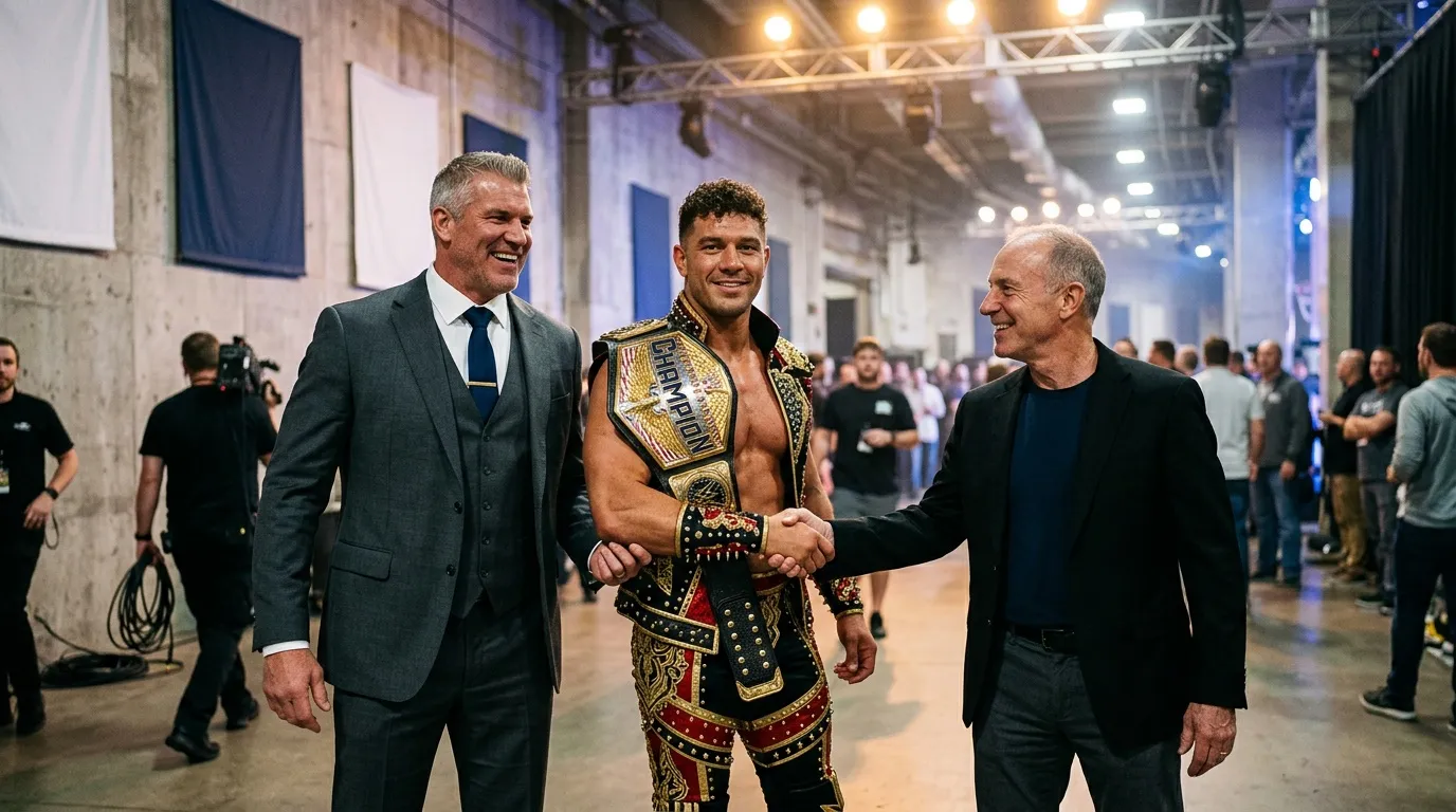 WWE Star : félicité par Triple H et Nick Khan