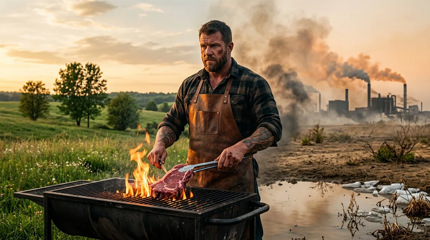 Viande et masculinité : enjeux climatiques majeurs