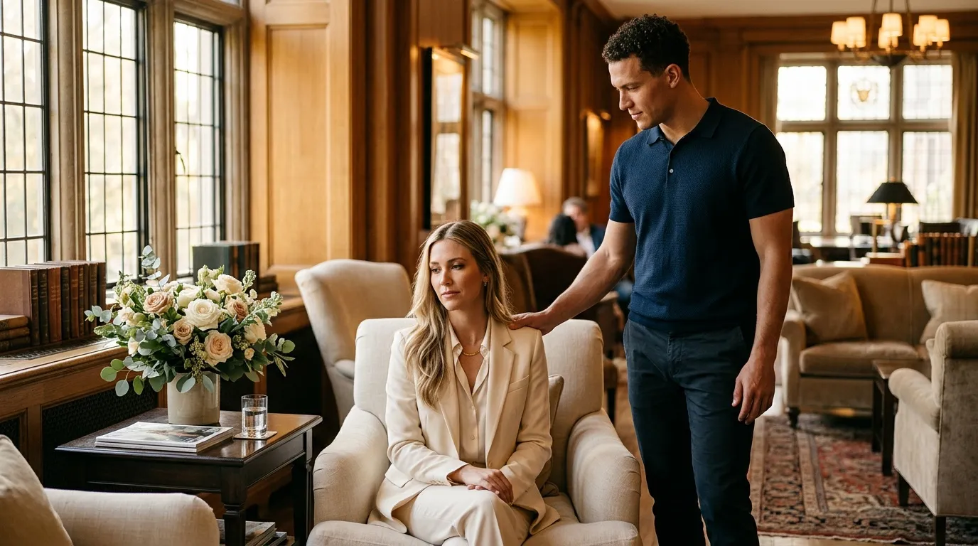 Vanessa Trump soutenue par Tiger Woods face au cancer