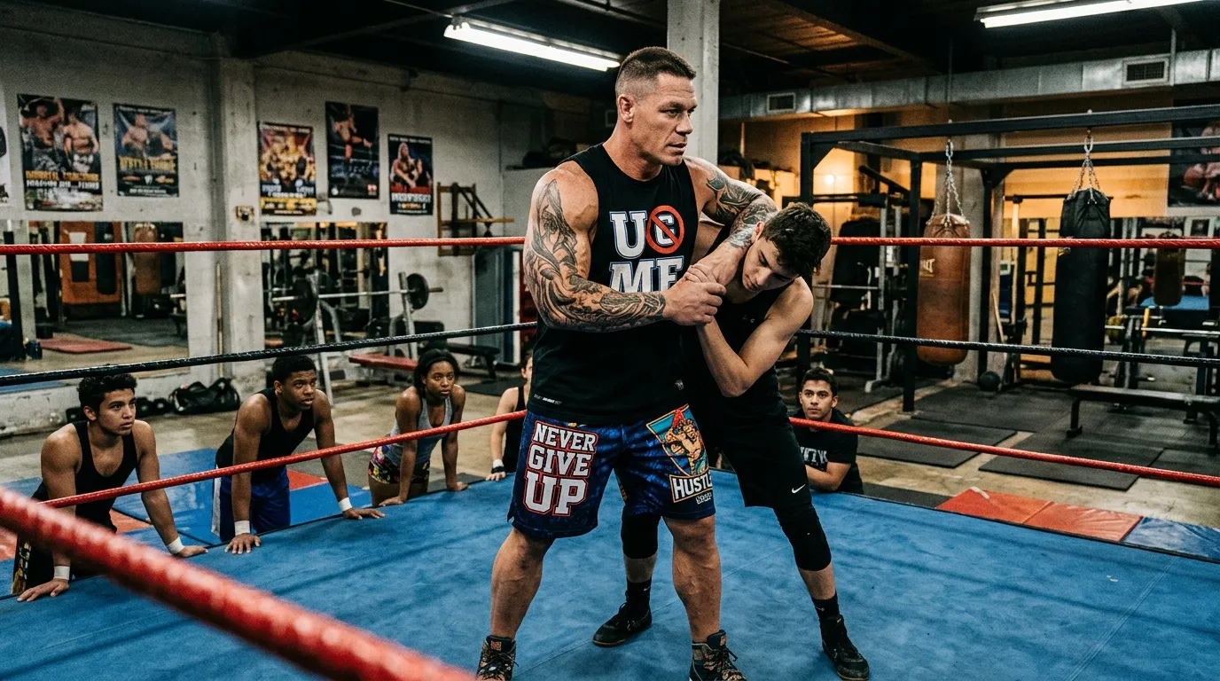 John Cena à la Black & Brave Wrestling Academy