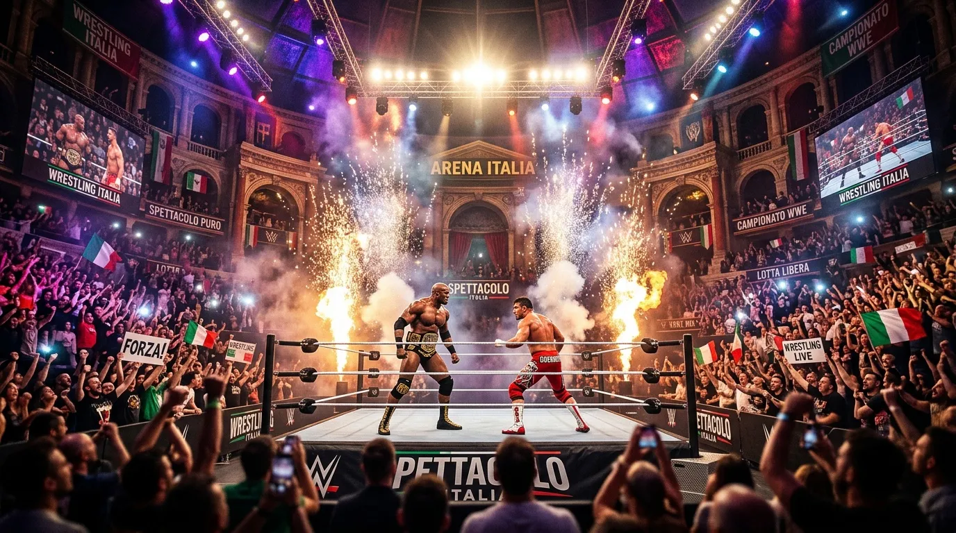 Carte complète WWE Clash in Italy : tous les matchs