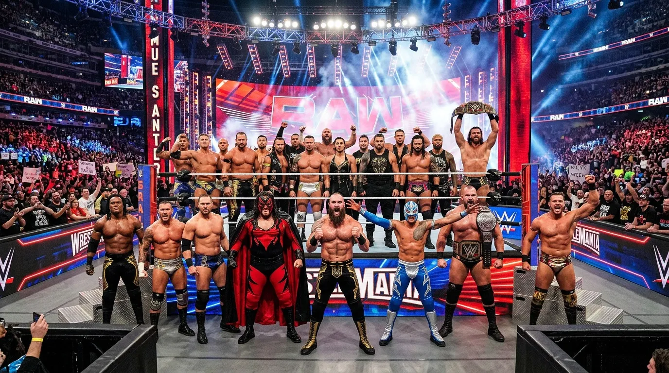 Catcheurs wwe actuel : liste complète
