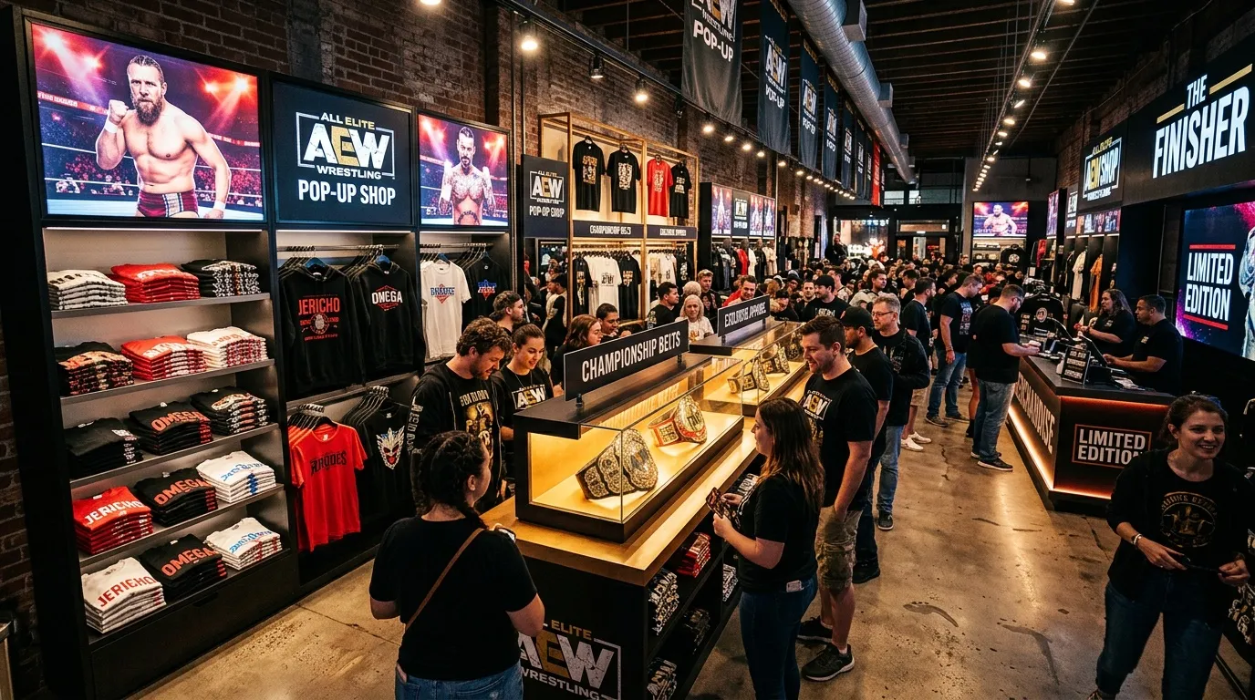Boutique éphémère WWE Paris : infos et accès