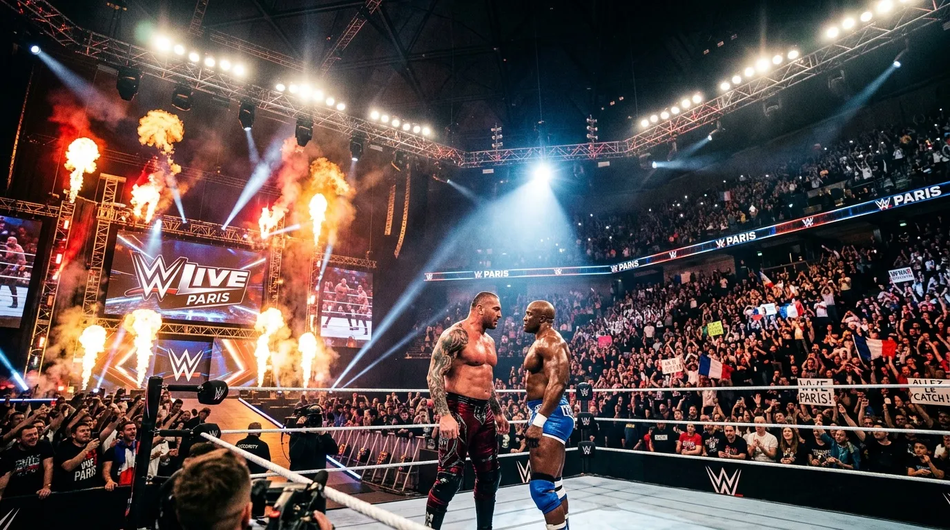 WWE Live Paris 2022 : dates et informations