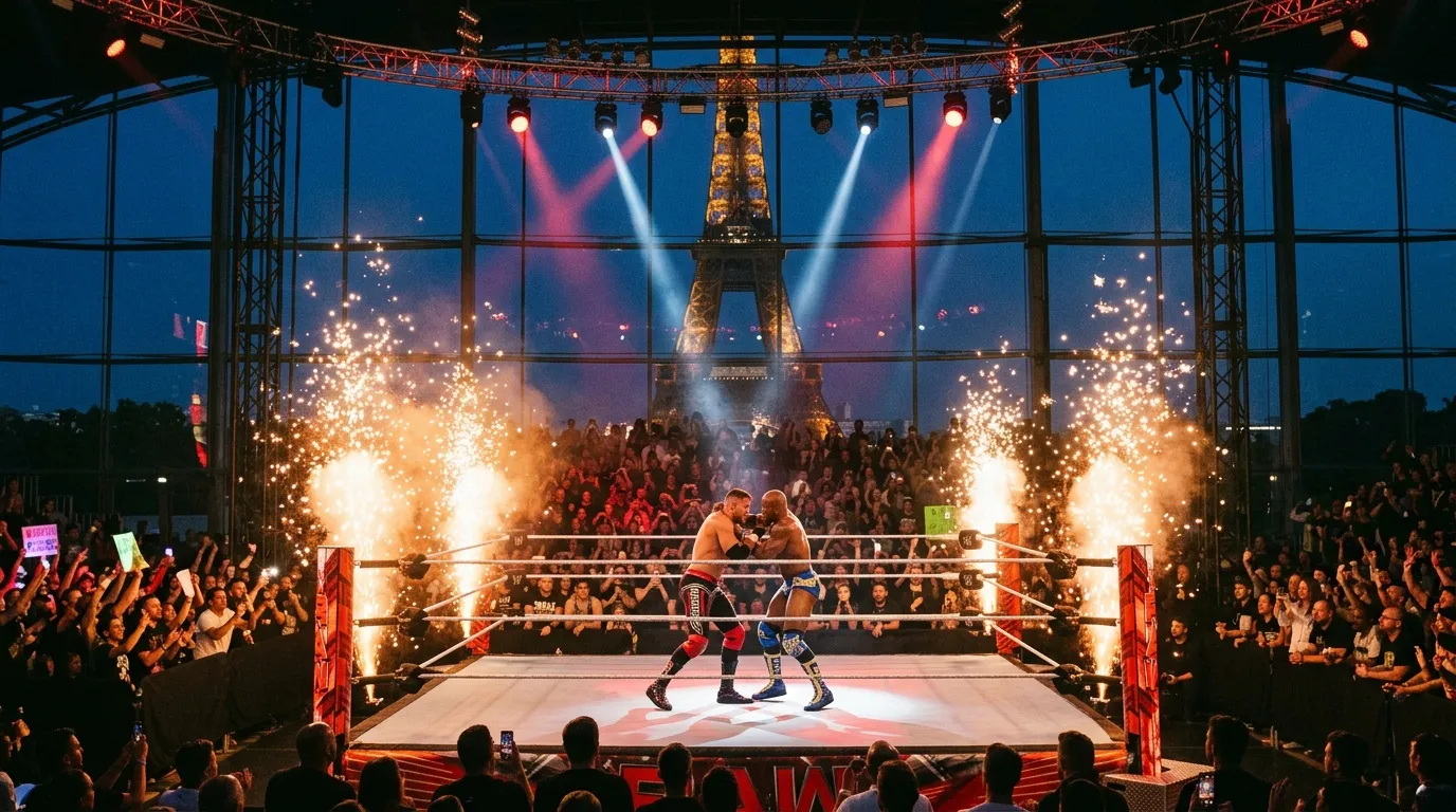 WWE Raw à Paris : horaires et chaîne TV