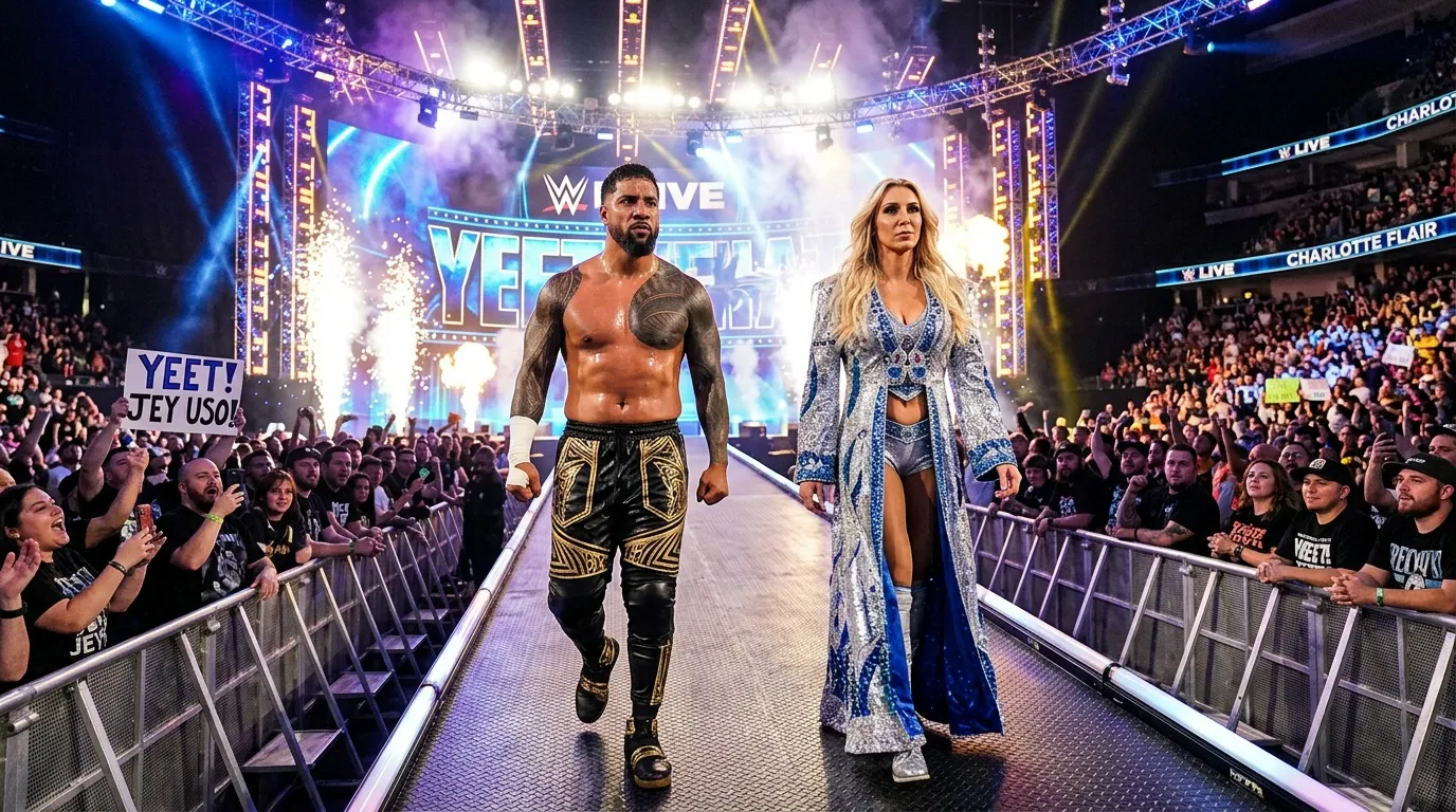 WWE SmackDown : Jey Uso et Charlotte Flair avancent