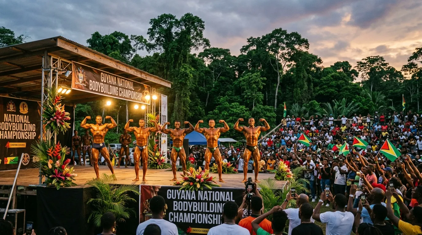 Guyana accueille un championnat pro de bodybuilding