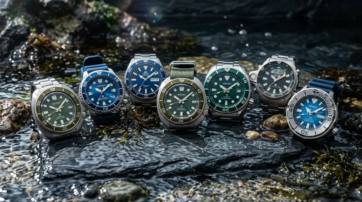 Meilleures montres de plongée japonaises sous 1000€