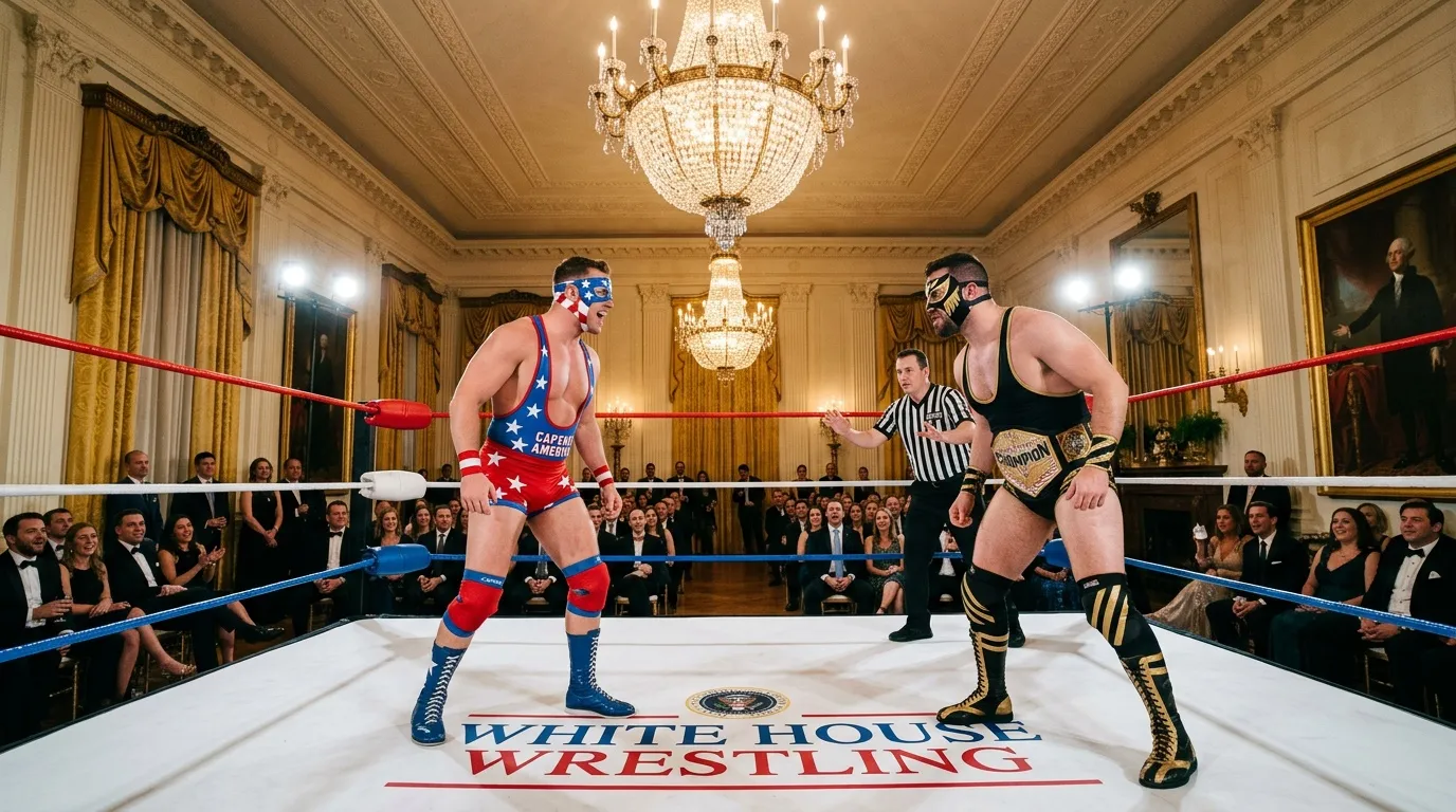 WWE à la Maison Blanche : après l'UFC