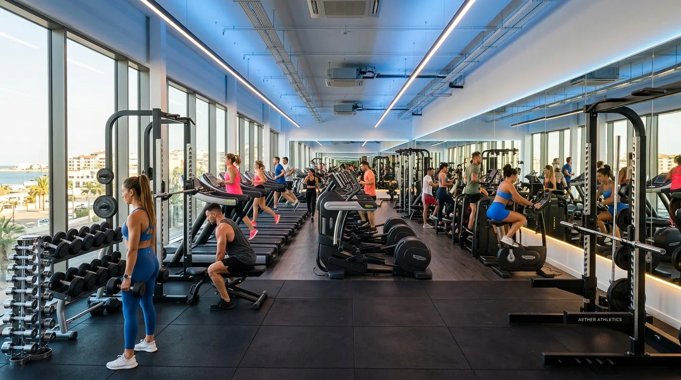 Fitness Park Antibes : salle de sport moderne et équipée