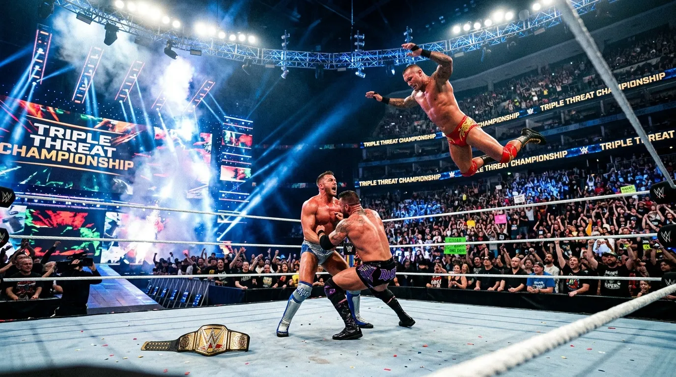 WWE SmackDown résultats : match triple pour le titre