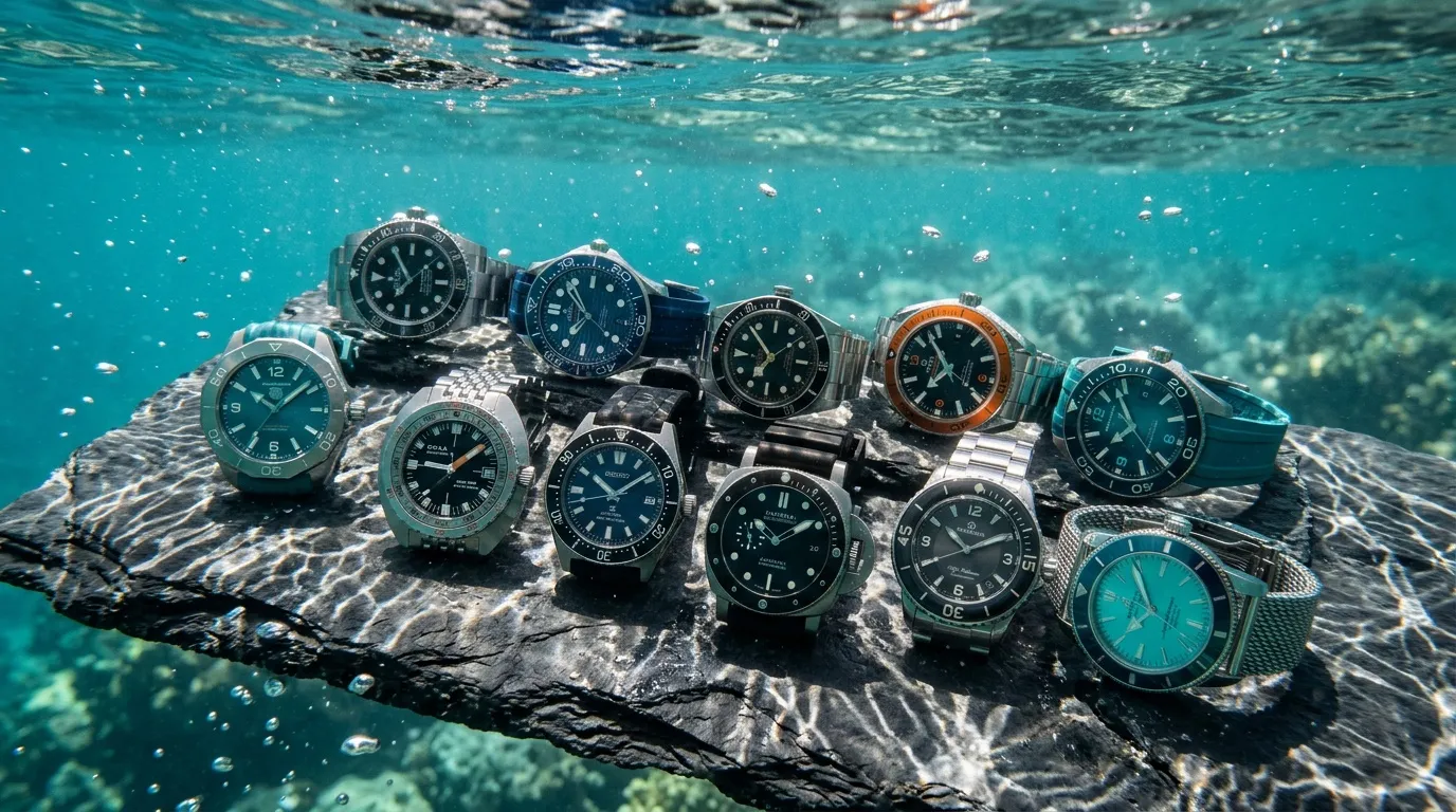 Meilleures montres de plongée sous 500 € : top 10