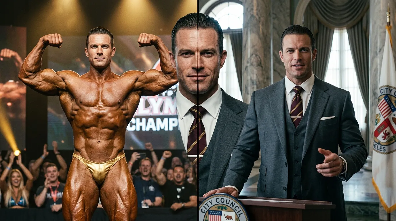 Arnold Schwarzenegger : de bodybuilder à politicien