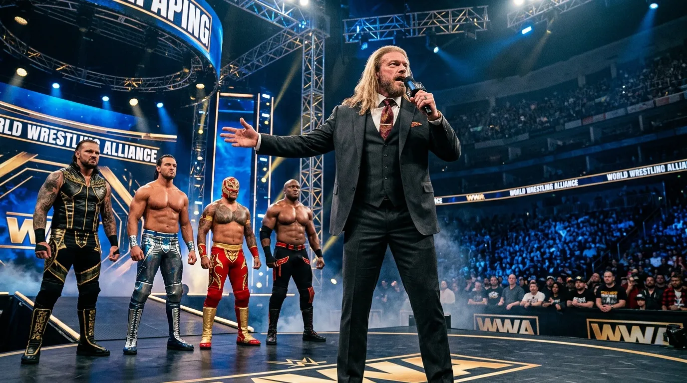 Triple H désigne quatre stars pour WrestleMania