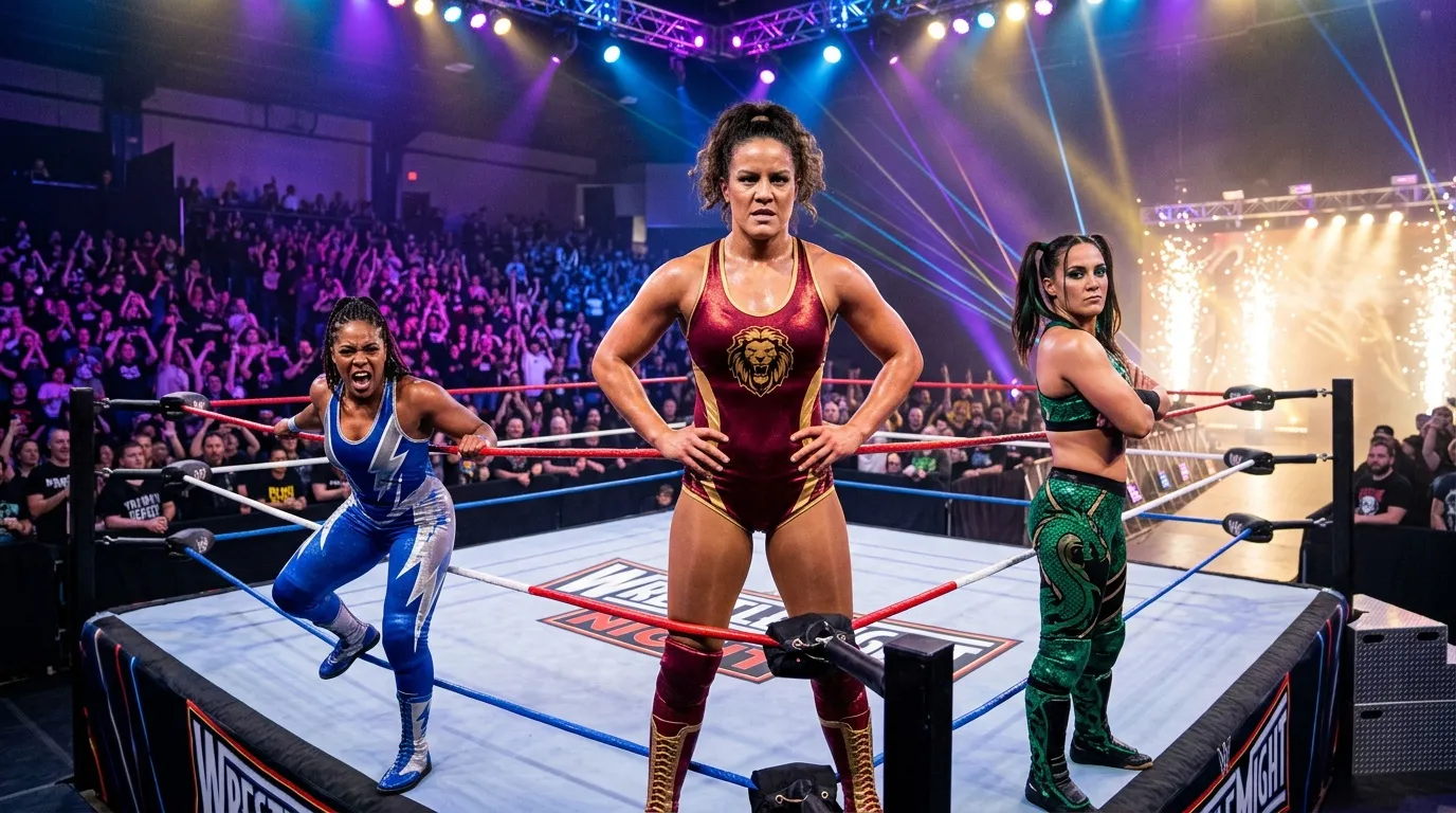 Catch femme : les meilleures catcheuses du tournoi