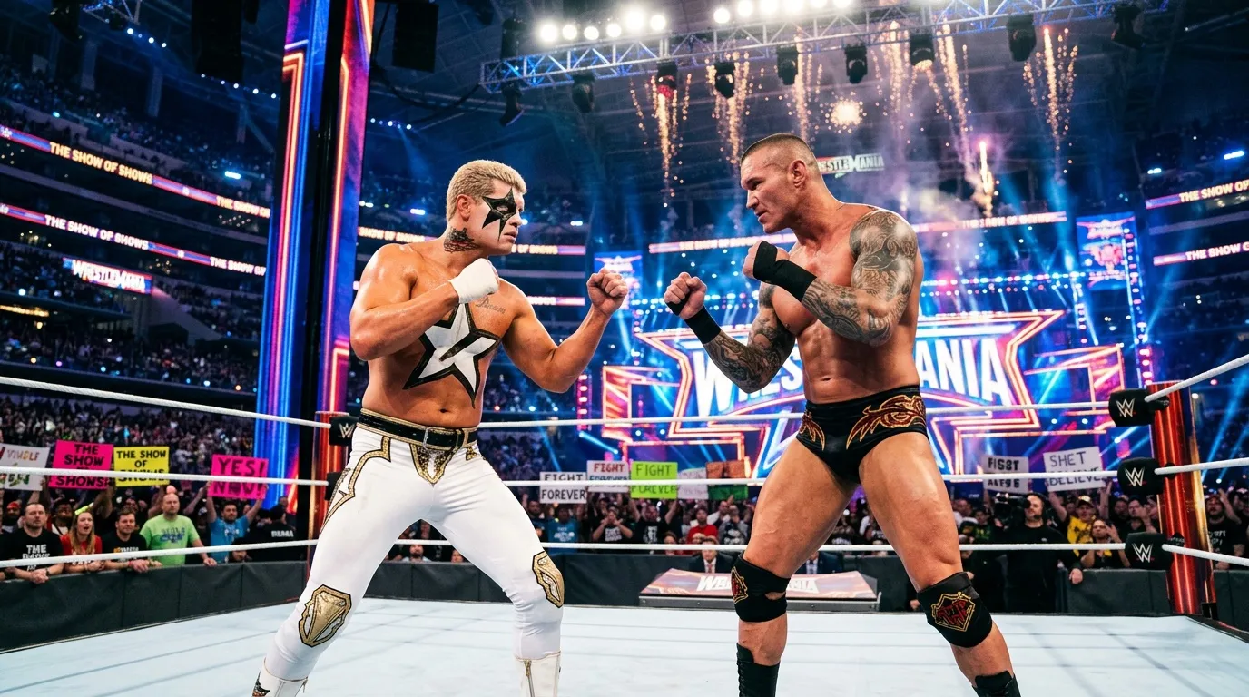 Cody Rhodes vs Randy Orton à WrestleMania 42
