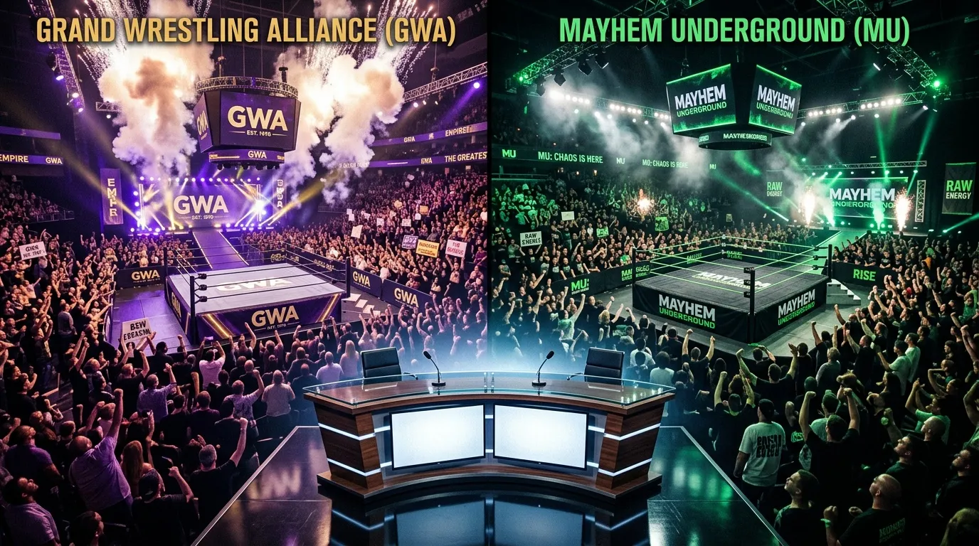 Wrestling Observer : Audiences AEW et WWE
