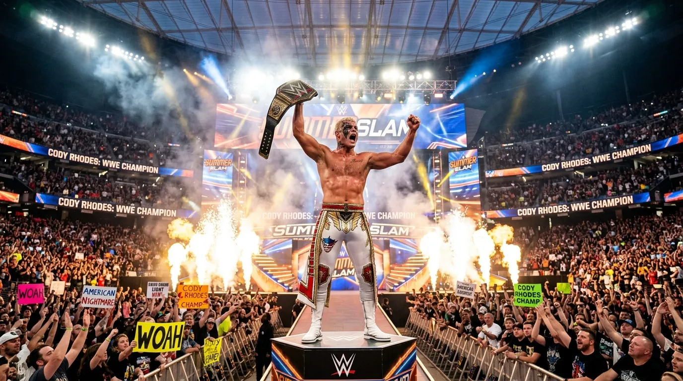 Cody Rhodes en main event de SummerSlam 2026