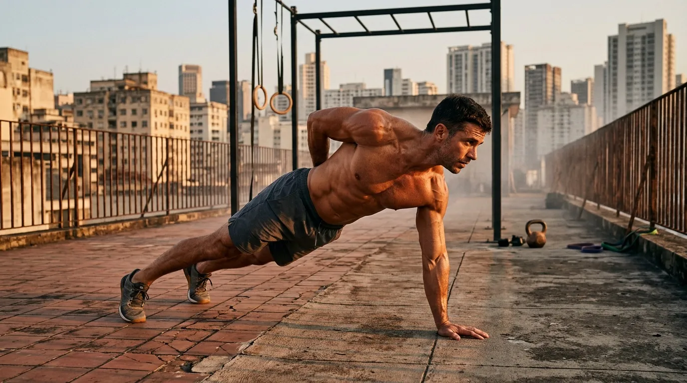 Musculation sans gym quotidien : la méthode du champion