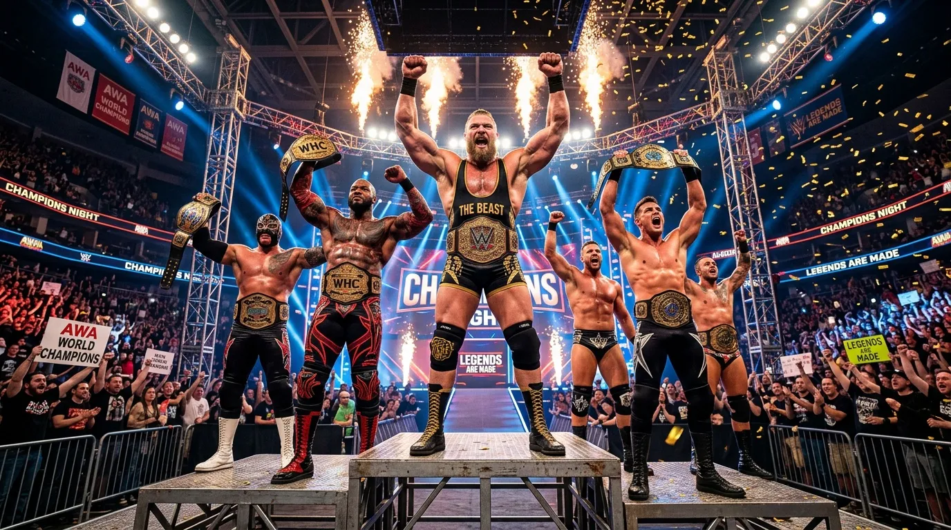 Champions WWE : classement par titres mondiaux