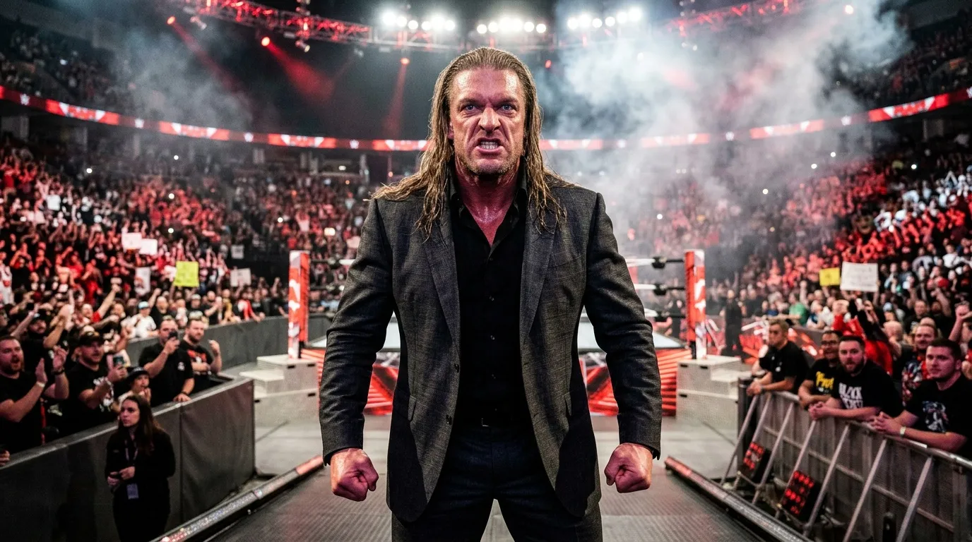 Triple H : la réaction explosive après le début d'Oba Femi