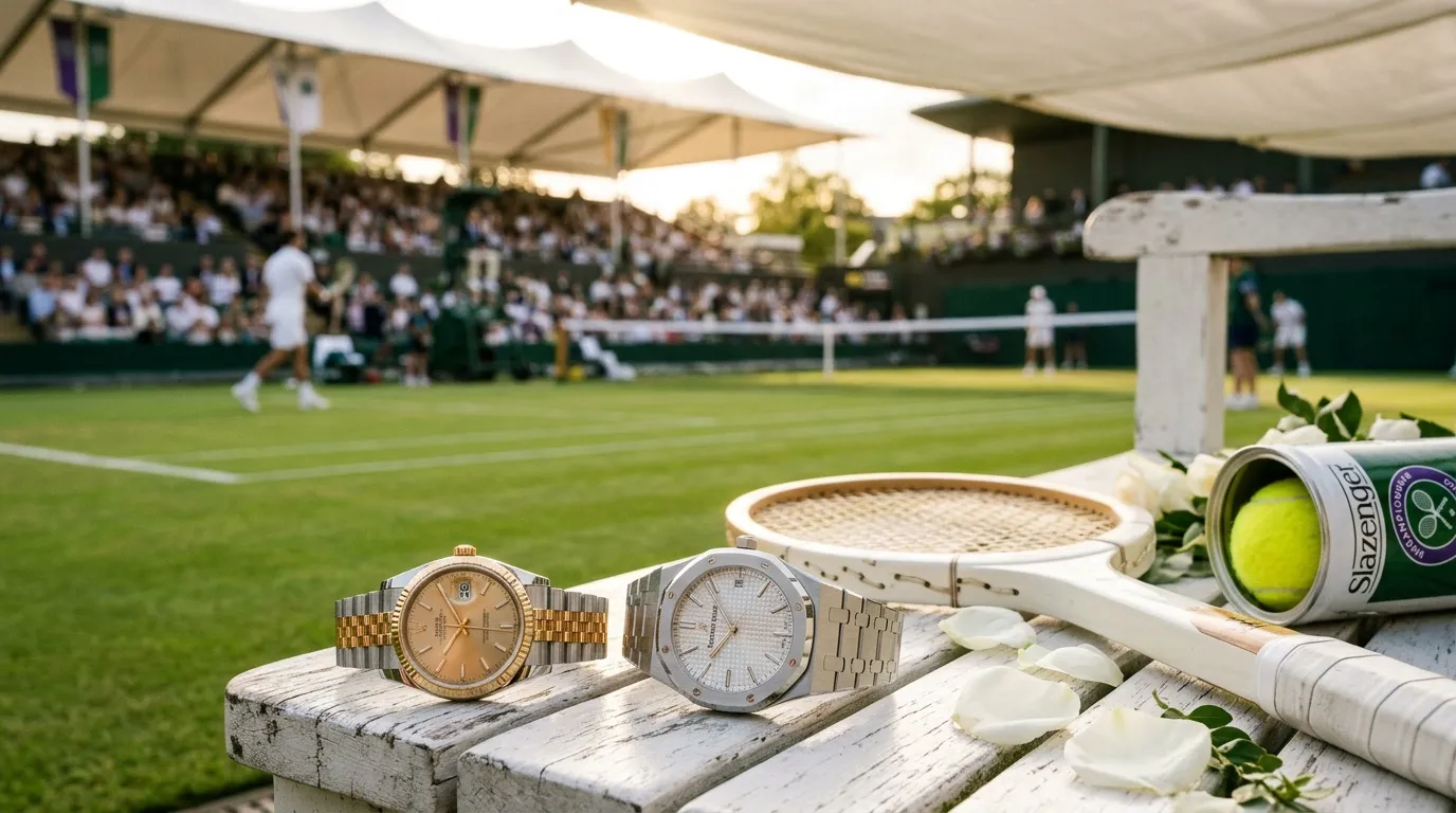 Montres Wimbledon : Rolex Federer et Audemars Piguet Williams
