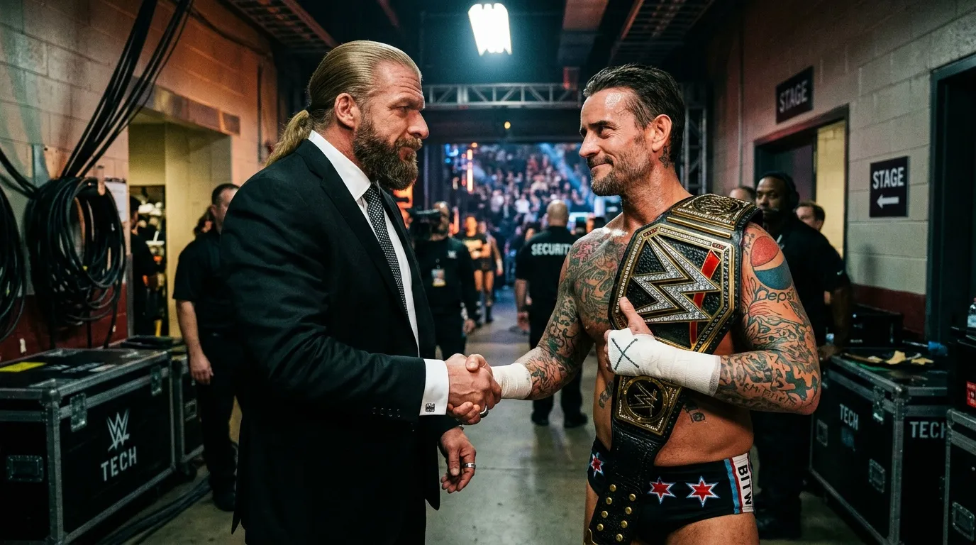 Triple H commente la victoire de CM Punk au titre WWE